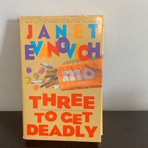 Janet Evanovich ‘Three For The Money’ Hardcover Book 1997